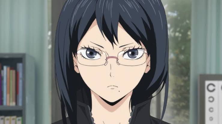 kiyoko shimizu :- alright simp—- cried during her talk with hitoka in the bath and her whole backstory thing- GLASSES. JUST GLASSES you love characters with glasses we get it- "HSGSBSJSNSNSBS GODDESS"