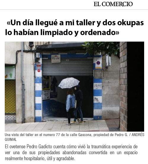 #AlertaOkupa Intolerable