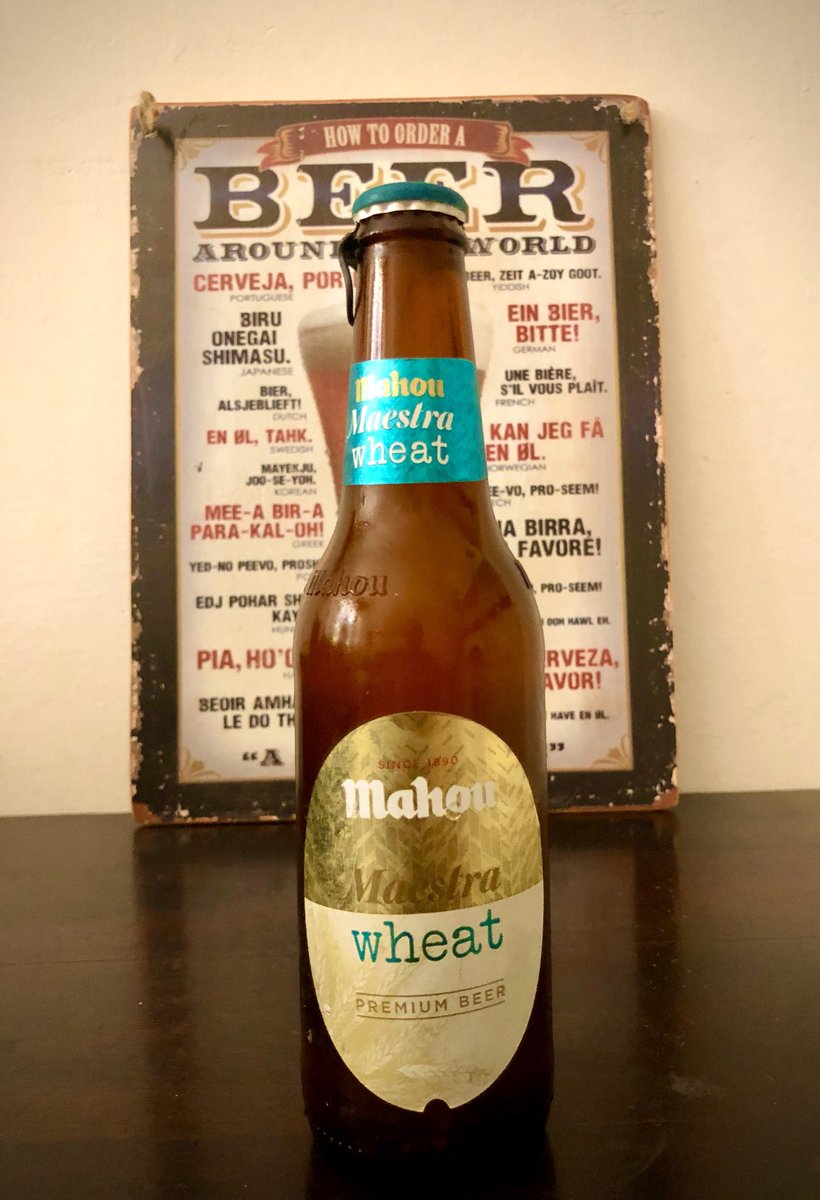 anirbanblah's tweet photo. A good Spanish beer feels very appropriate today as we look back on over a decade of Spanish dominance in the Champions League come to an end. It’s a time for reflection for Barca, for Madrid, for Atleti... but trust me. They will be back! 

#blahdrinks #beer ⁦@Mahou_beer⁩ https://t.co/arY70ONPih