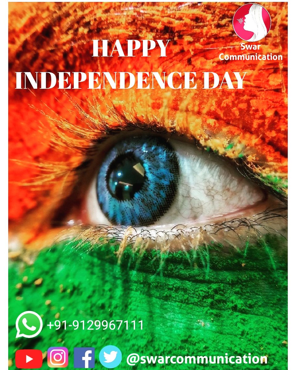 SwarComm's tweet image. Happy Independence Day 🇮🇳