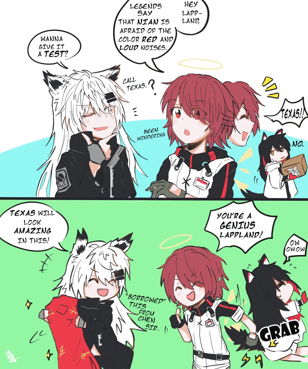 Is Nian afraid? ??

#Arknights #ArknightsFanArt #アークナイツ #明日方舟 