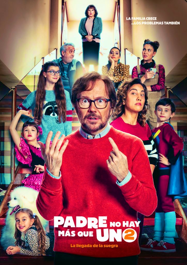 SSantiagosegura's tweet photo. Gracias por vuestras muestras de cariño!
Hemos pasado el millón de espectadores!
#yovoyalcine #PadreNoHayMasQueUno2 https://t.co/NhEwazkmWy