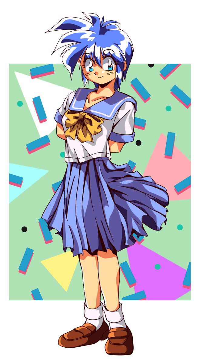 「#青を見て体感温度を下げる 」|Ayaのイラスト