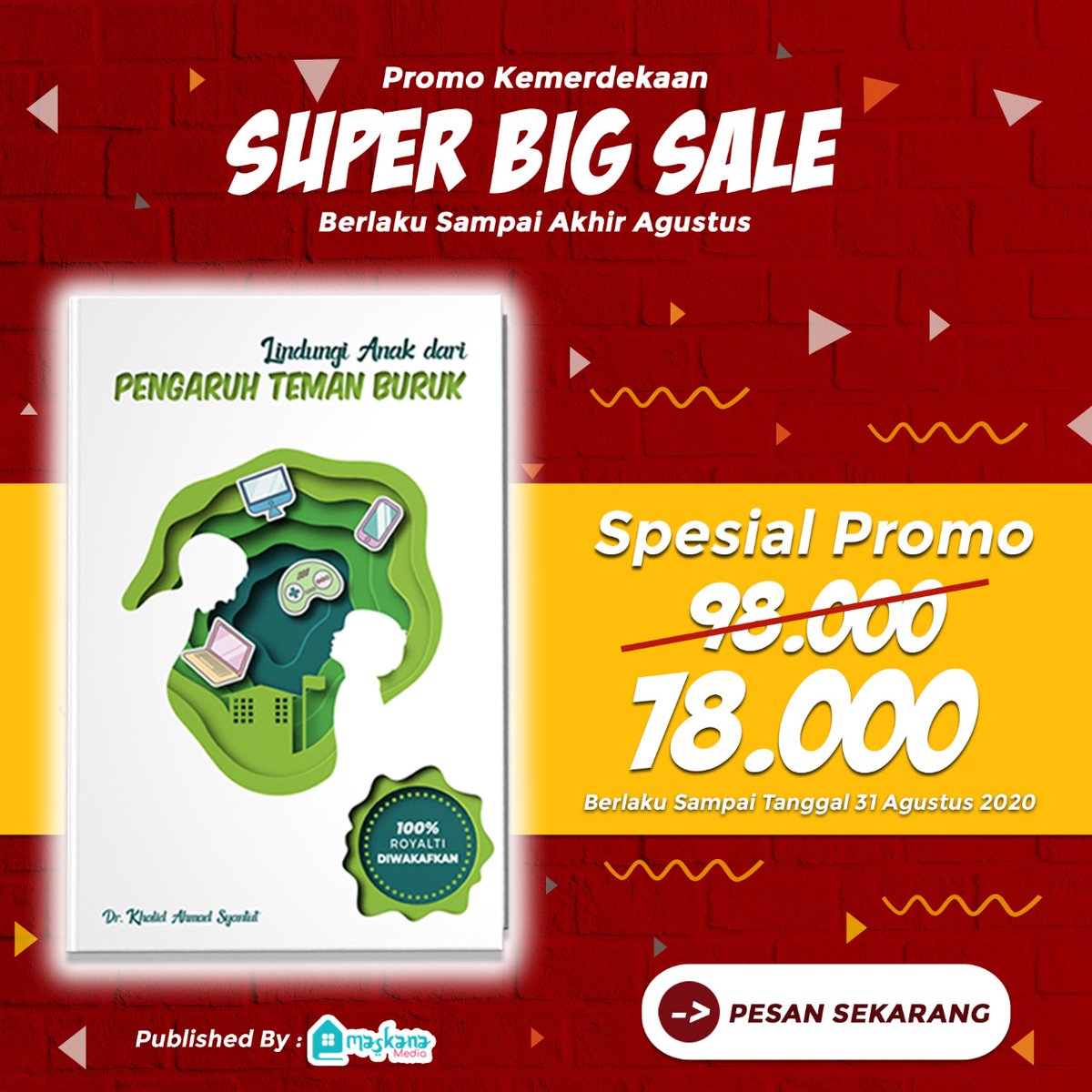 umatpos's tweet photo. Super Big Sale dari Pustaka Rumah Main Anak. Daftar Lengkapnya bisa DM ke WA 087877892584 https://t.co/aygvbflo2P