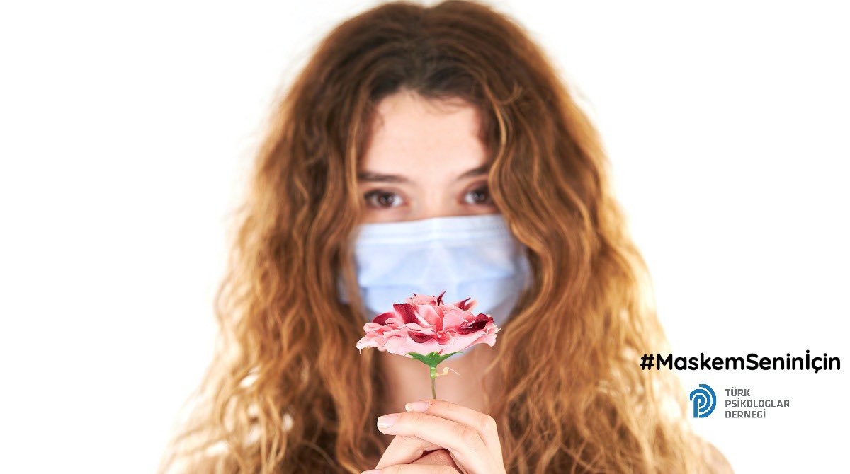 Türk Psikologlar Derneği tarafından oluşturulan COVID19 Farkındalık Çalışma Komisyonunun başlattığı #MaskemSeninİçin kampanyası sürüyor. Komisyonda sosyal psikoloji, sağlık psikolojisi ve tıp alanından uzmanlar yer alıyor.