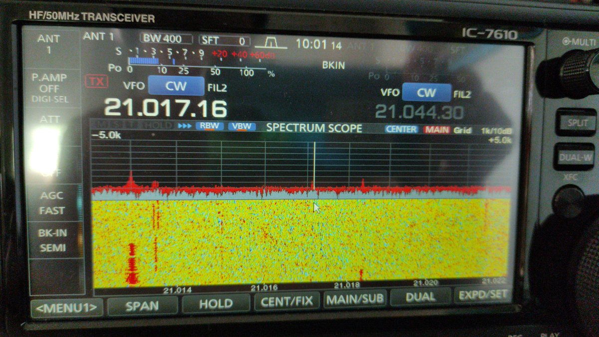 ea5by's tweet image. No way to listen... :(( 
RDA contest