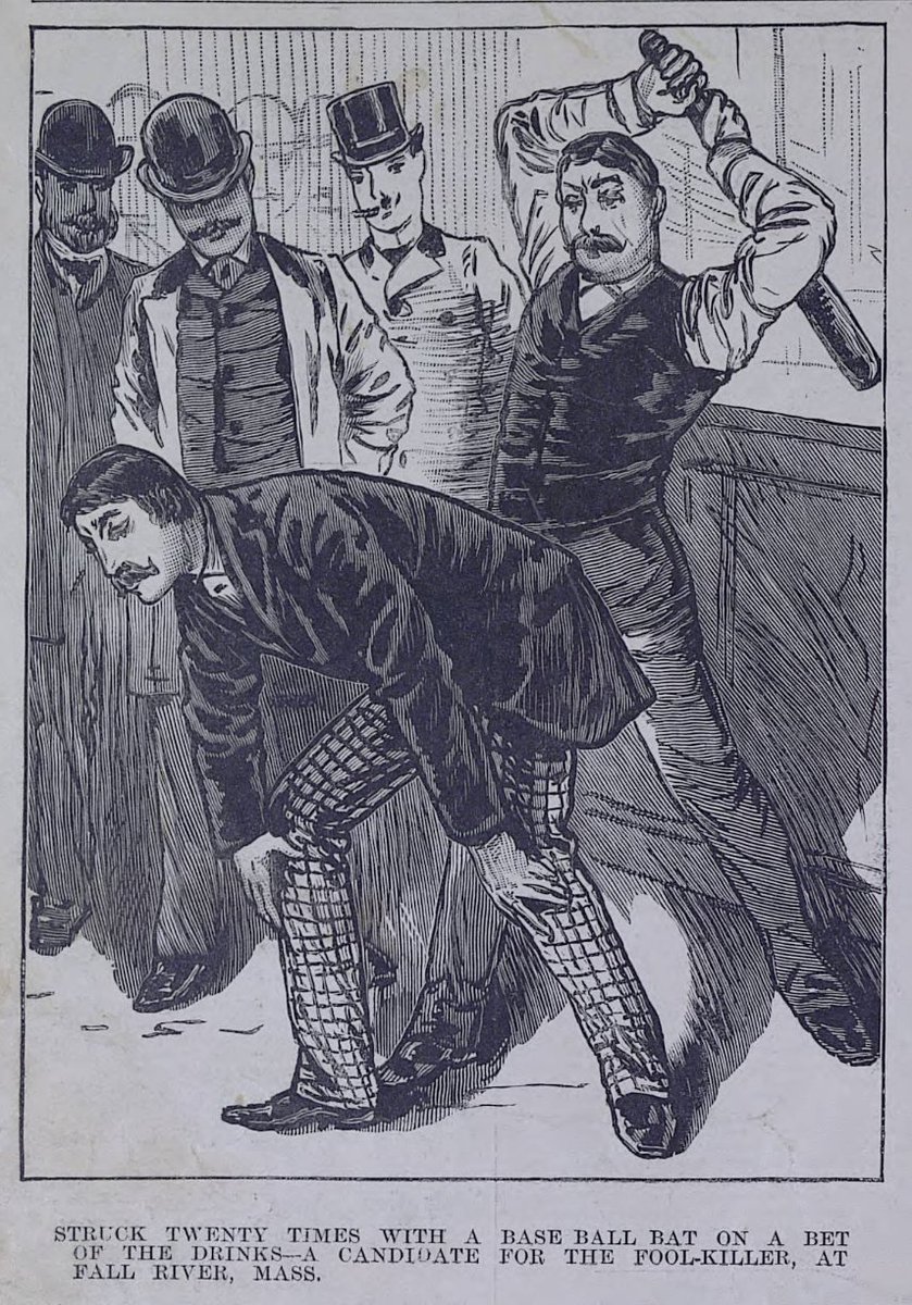 In 1886, a man from Massachusets allegedly placed an advert in a newspaper wagering that nobody in the world could knock him out — not even with the assistance of a heavy club. It did *not* end well for him...