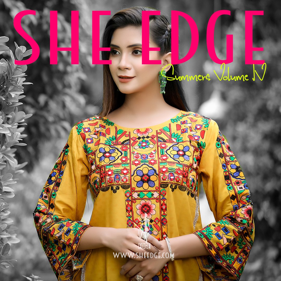 SHE_EDGE's tweet photo. #SheEdgeExclusive #TheKurtiExperts #Pakistanifashion #fashionwear #DesignerKurti #VolumeV #CottonLawn #Stiched https://t.co/rzbX0I5VWO