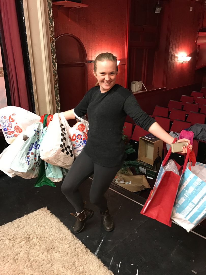 TheLanternSheff's tweet photo. Behind the scenes shots take over the social media feeds for a few days! Here’s Rose with her shopping #lanternsheff #memories https://t.co/bgMTMZKPCy