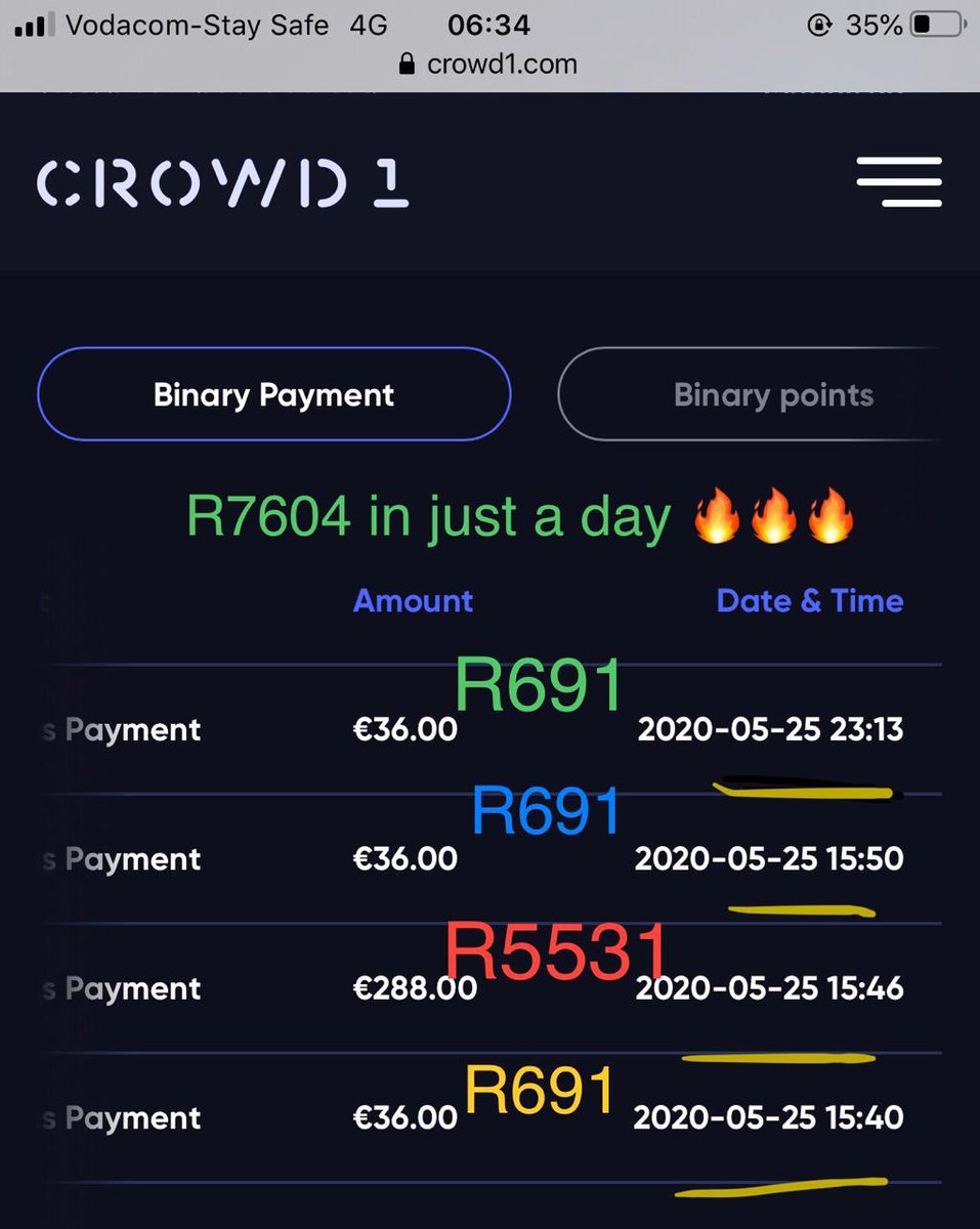 Why are you not utilizing your most prized electronic gadget, smartphone, to make you money? #CROWD1 #smartphonelifestyle talk to me about how you can! Join Crowd1 and make money with your smartphone, with 4 levels to choose from. WhatsApp +27836610683 or DM me