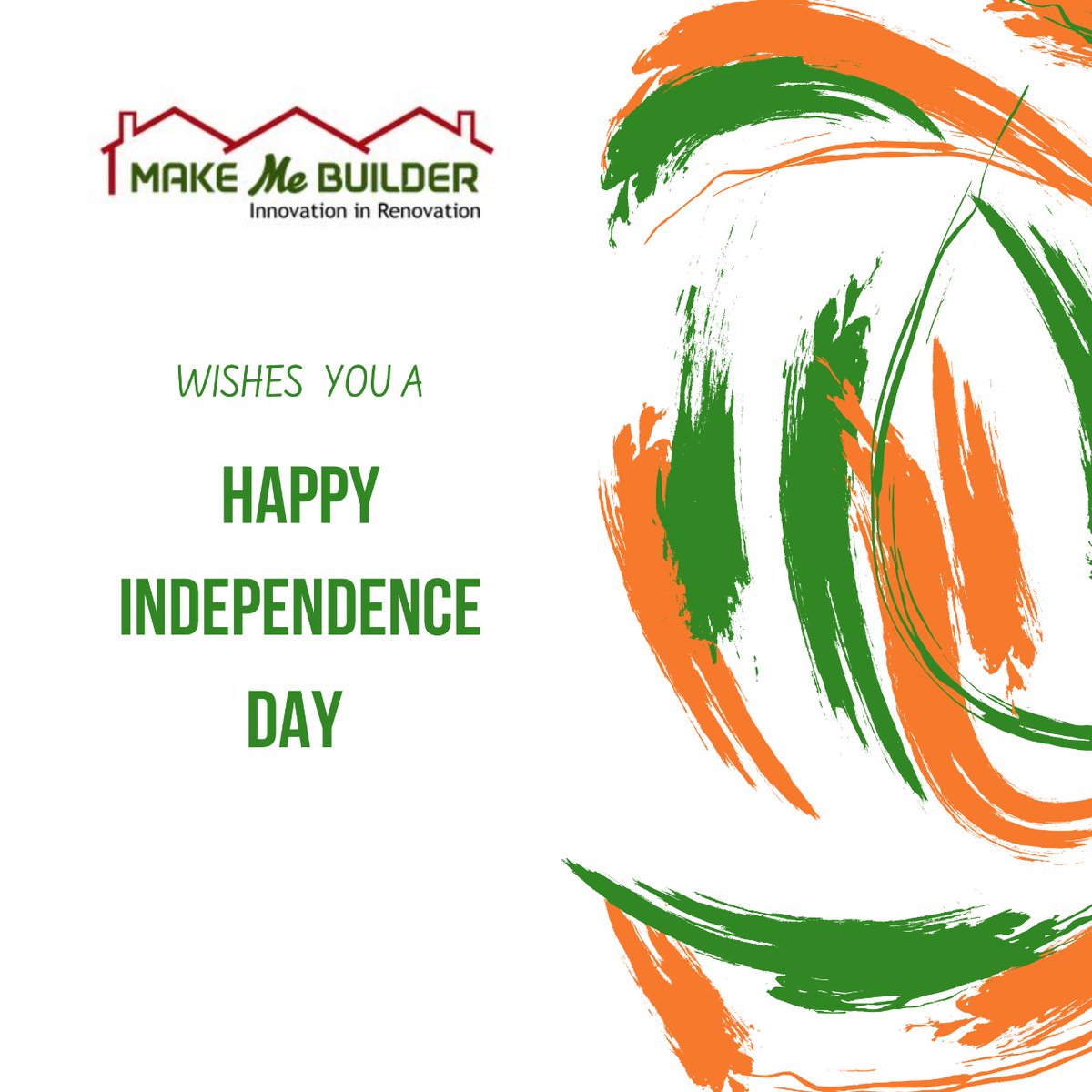 makemebuilder's tweet photo. #makemebuilder
wishing you a very happy independence Day. https://t.co/ltIxCnNlhv