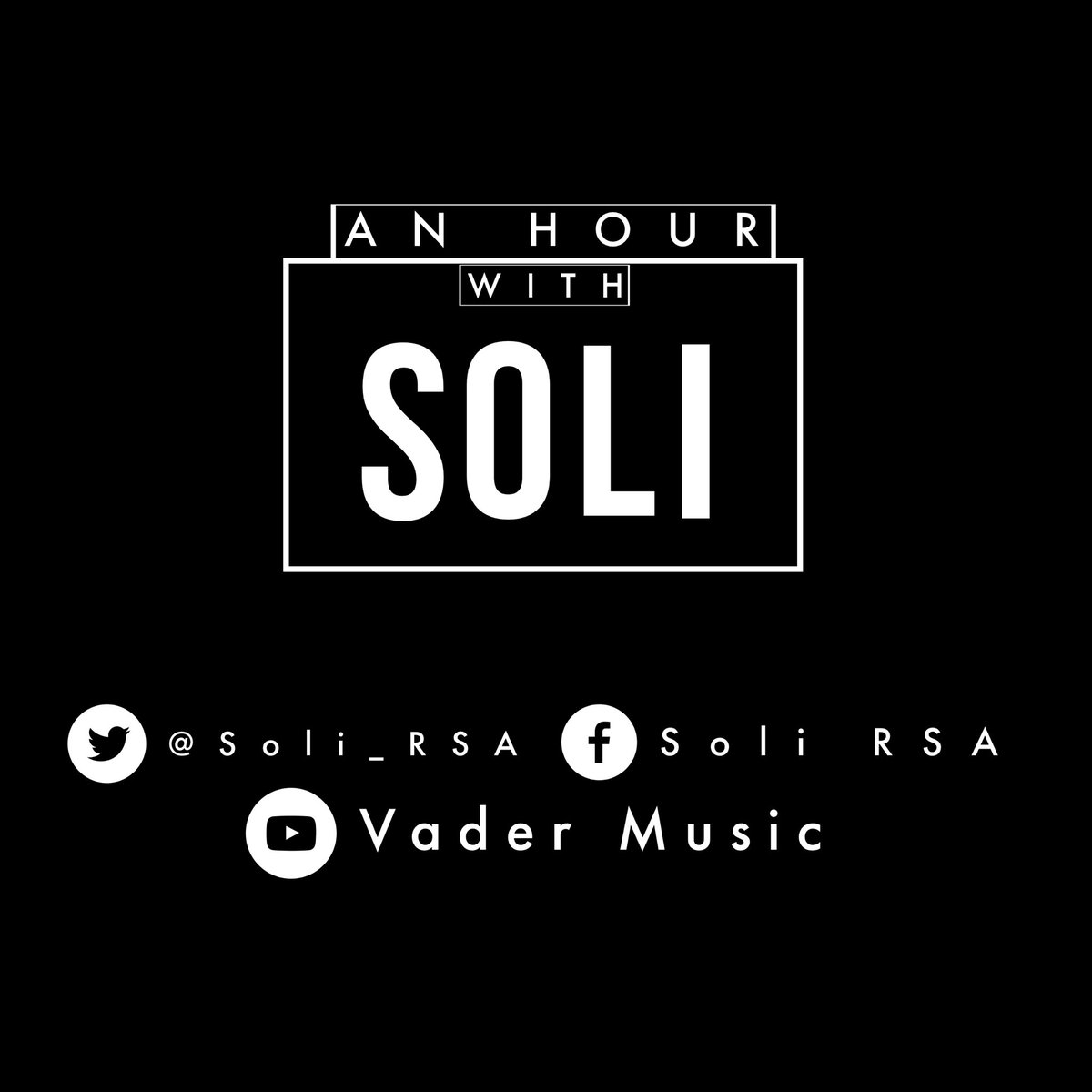vader_music's tweet photo. Our resident tastemaker is back with long-awaited second installment of the premier Vader Music Podcast show; 

An Hour With Soli (@Soli_RSA)

Stream: https://t.co/r5589zQvAS 

Video: https://t.co/BUmaiJg55G

#VaderMedia #VaderMusic https://t.co/H3zOPeroLQ
