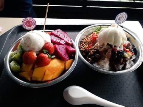 foodhuntingco's tweet photo. Ais Kacang di Bukit Bendera, Penang. https://t.co/nqHaJyLDNe