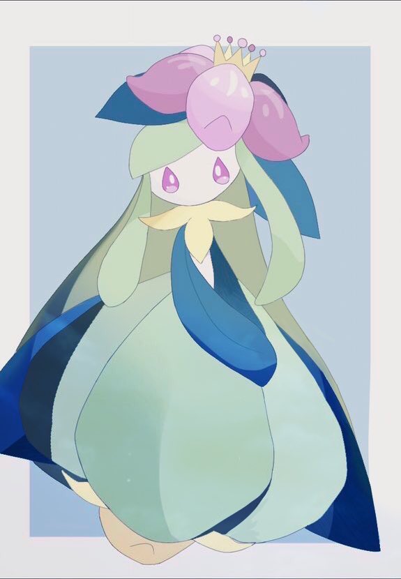 色違いドレディア Lilligant ぺむちのイラスト