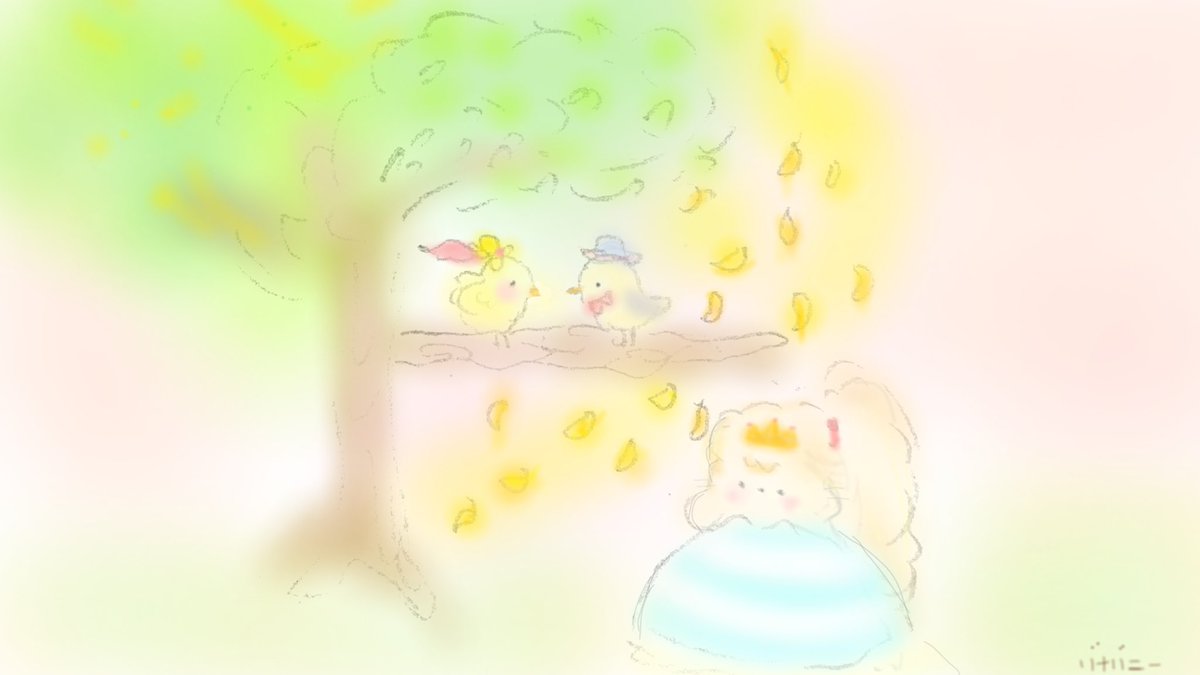 Hello バナバニー 恋するプリンセス 4夜 ちいさな恋の相談者 の バナバニーのイラスト Hello バナバニー 恋するプリンセス 4夜 ちいさな恋の相談者 の バナバニーのイラスト