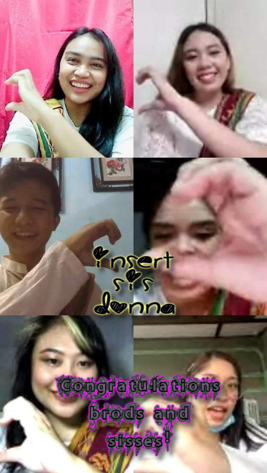 UPAAECSocioComm's tweet photo. Congratulations brod and sisses!!! Nawa'y sa pag-alis niyo sa ating Unibersidad eh dala-dala niyo pa rin ang TATAK AEC na ating kinalakihan! Mahal namin kayo and we'll definitely miss u! Padayon ๐ป #PerfectEdit
*click pic*
PS: @DonalalalaM kung nanjan ka, makikigalaw ang baso. https://t.co/agR1olCWHC