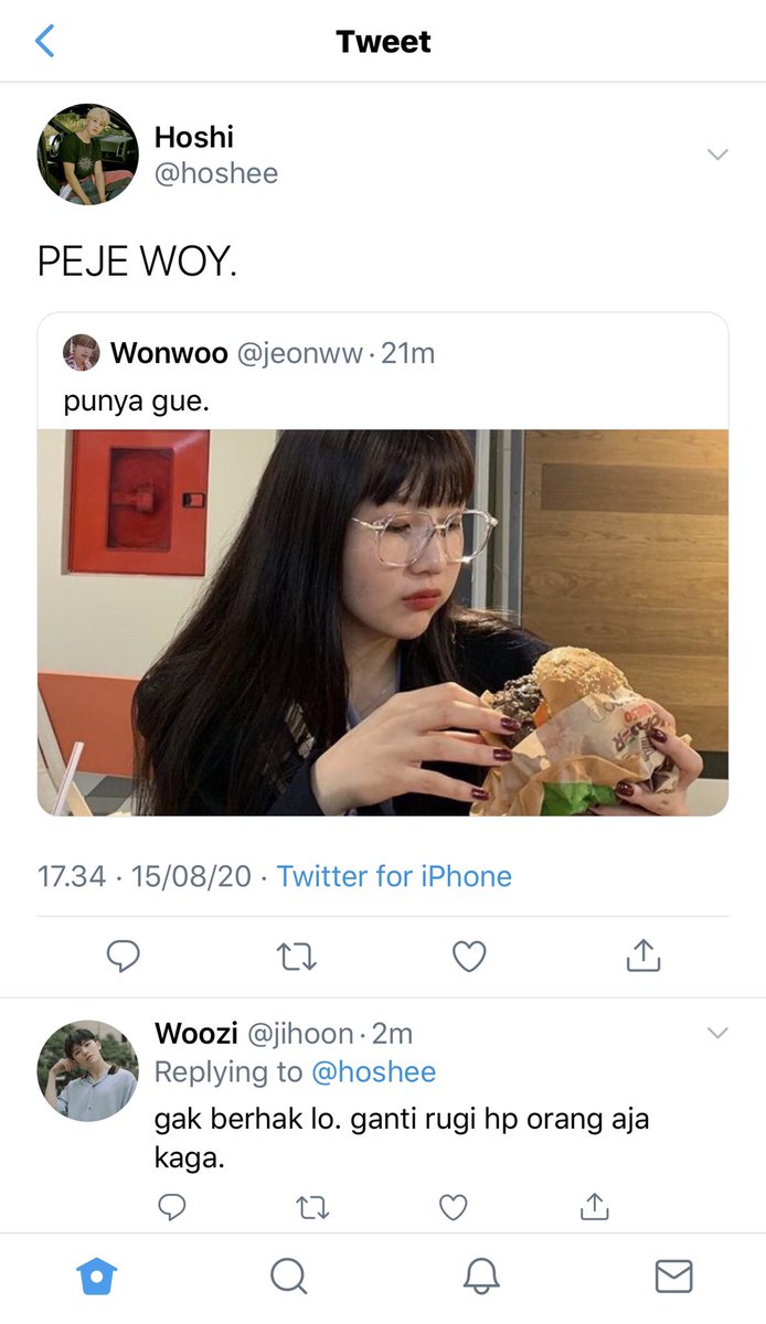 hoshi lumayan gatau diri emang 