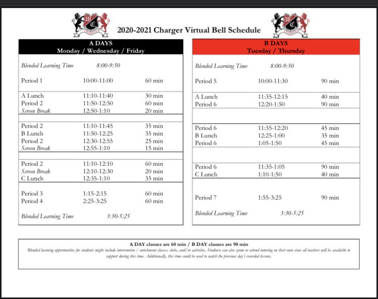 Jennifer D Schaefer (@jferschafer) on Twitter photo Chargers-here is the bell schedule for the year! <a href="/ilovemychargers/">Ilovechurchill</a> <a href="/CounselorsWc/">WC Counselors</a> @sachurchill <a href="/churchillpta/">WC PTA</a> @WCRonHarris <a href="/WCSportsAssoc/">Charger Sports Assoc</a> Chargers-here is the bell schedule for the year! <a href="/ilovemychargers/">Ilovechurchill</a> <a href="/CounselorsWc/">WC Counselors</a> @sachurchill <a href="/churchillpta/">WC PTA</a> @WCRonHarris <a href="/WCSportsAssoc/">Charger Sports Assoc</a>