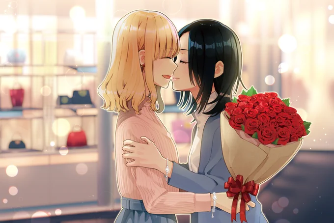 過去の百合展メインビジュアル用に描かせてもらった伊澄と千春がこれです。大人仕様。
伊澄と千春については、その後が知りたい!というマシュマロを他にもいくつかいただいていて、連載終了後も気にしていただけて嬉しいです! 
