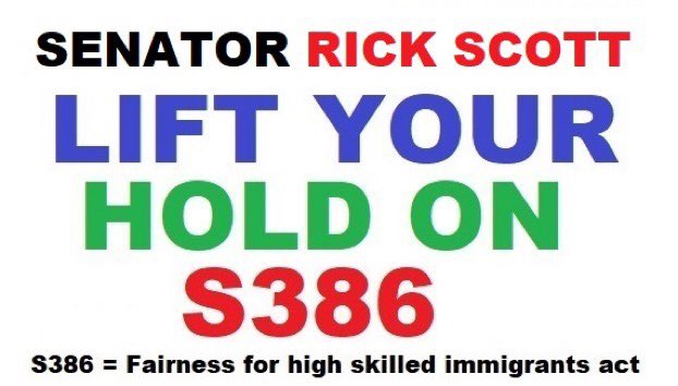 loveyoumykids's tweet photo. Dear @SenRickScott We have been requesting to all senators since July 2019 to supp #S386 .
Everyone is supporting now except U .  We r literally dying , and U should understand birth of country is not in our hand . Please don’t descriminate and support #S386. God is watching us. https://t.co/zeirOAUq3I