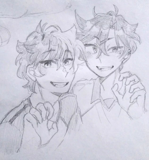 i had to draw them im sorry @shoutuko
such an overload of cuteness and canines look at them go 