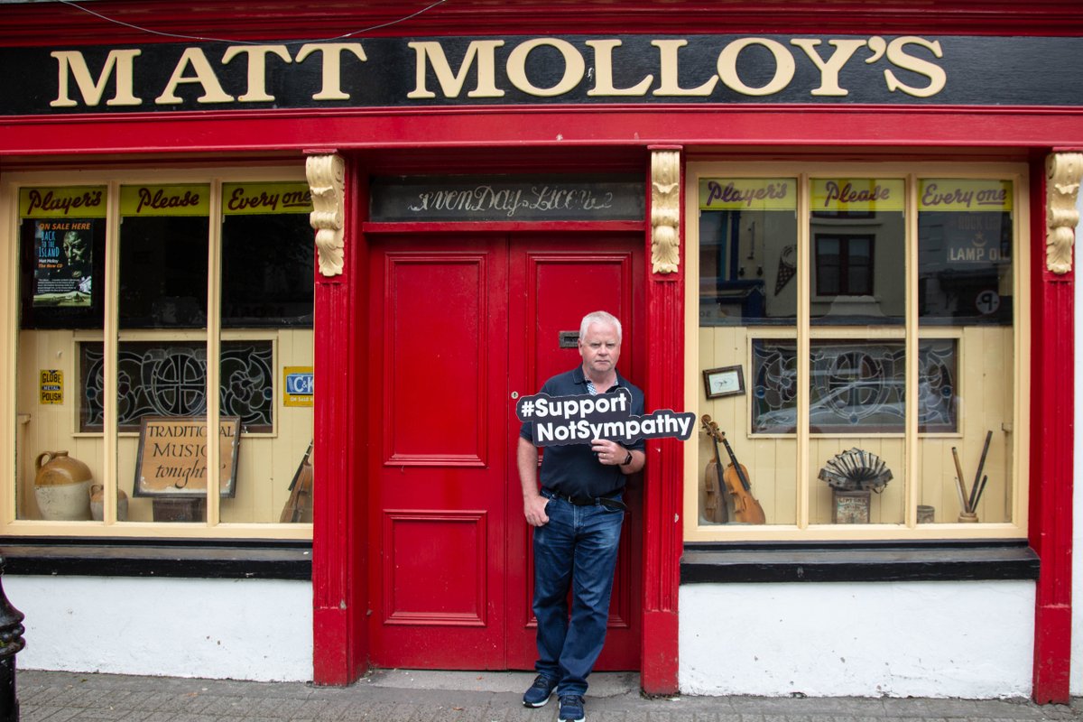 VFIpubs's tweet photo. Some fantastic images coming in from all over the country for #supportnotsympathy - from Mayo, Cork and beyond, thanks for all the support and keep it going! @MichealMartinTD
@LeoVaradkar @Paschald @mmcgrathtd @DonnellyStephen @EamonRyan @cathmartingreen https://t.co/DXJ4MPsEth