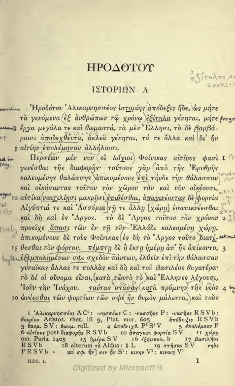 Selain itu, Herodotus juga orang pertama yang menulis sejarah dengan sistematis. Ia mengumpulkan bahan, menyeleksinya, dan menyusunnya dalam narasi terstruktur hingga menghasilkan karya yang disebut Historia.