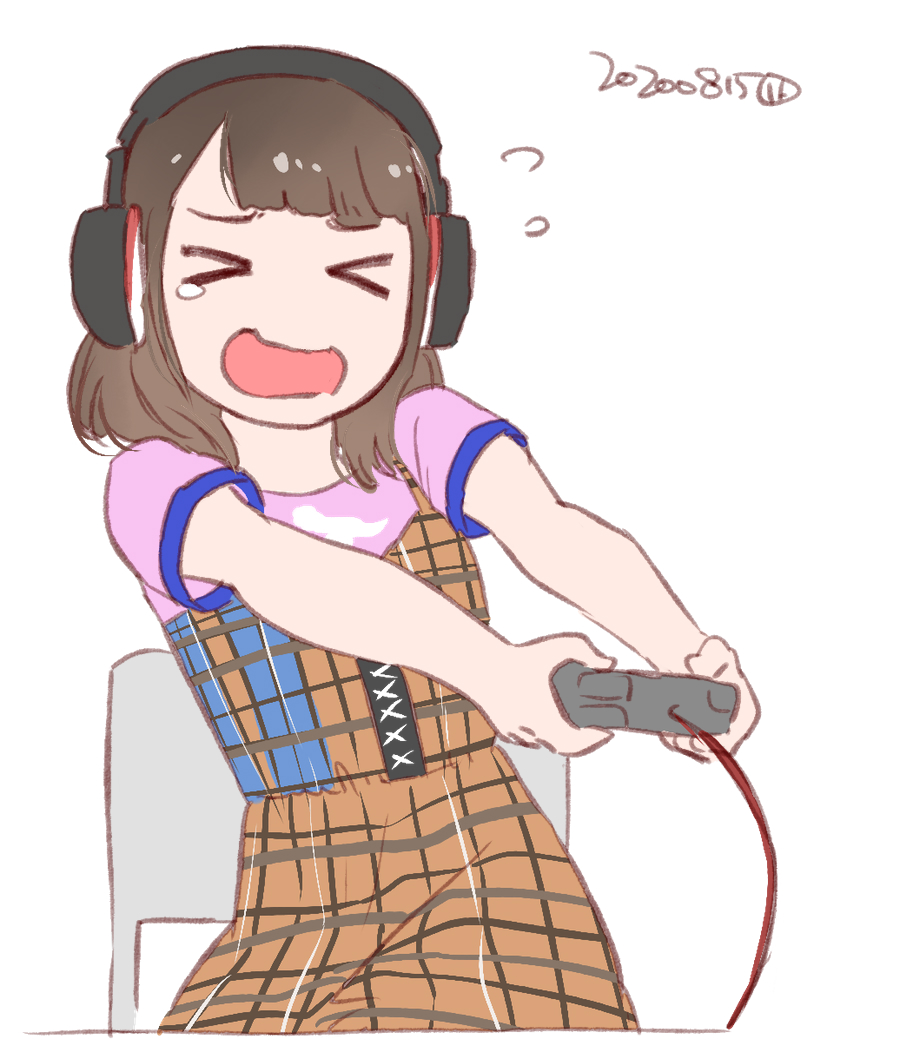 「#夏川椎菜のゲーム実況 #ナンス 」|凪庵（なぎあん）のイラスト