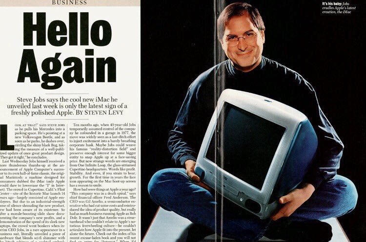 JonErlichman's tweet photo. On this day in 1998: iMac released https://t.co/eGXDvTTebh