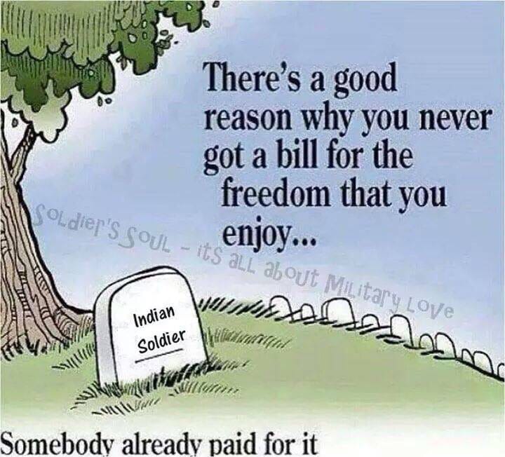 We, as citizens of India,
are 'Independent' every day but many of us don't understand it's true meaning. 
Unfortunately for many it's 'just' a holiday or a person's birthday to remember once in 365 days.