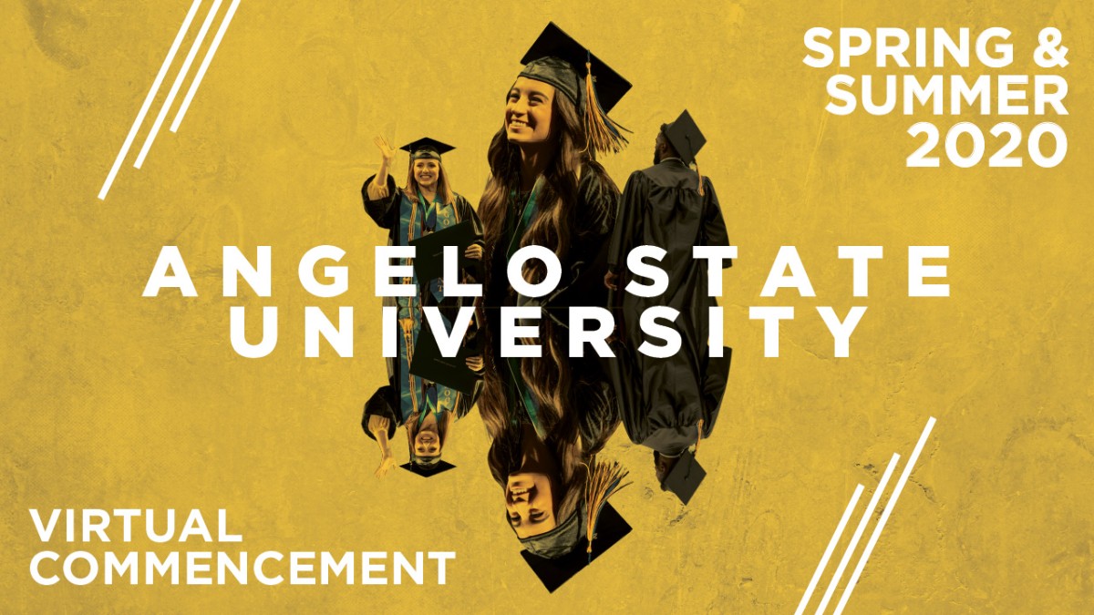 AngeloState's tweet photo. Today's the day! Join us virtually at 10 a.m. as we celebrate our Class of 2020 spring and summer #AngeloGrads. Tune in: https://t.co/VaWaZb0rZB https://t.co/fZHz4OkpZs
