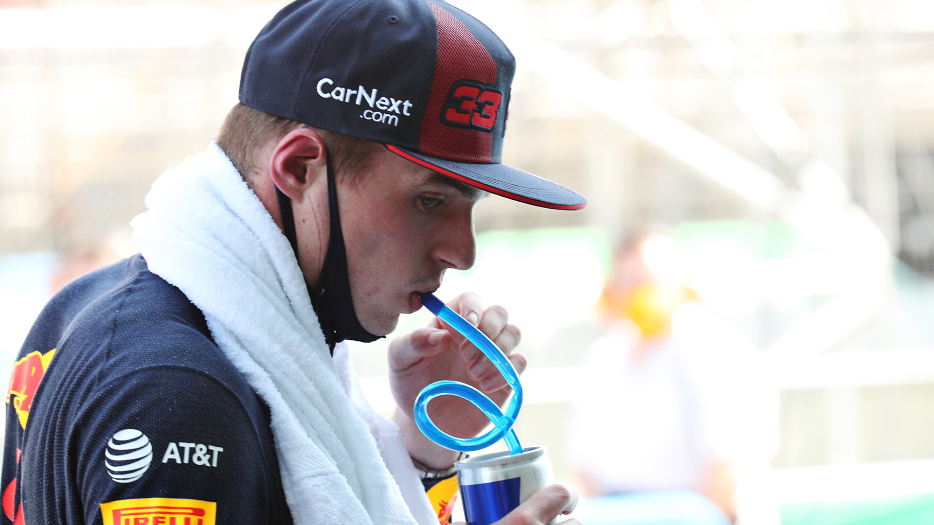 red bull f1 water bottle