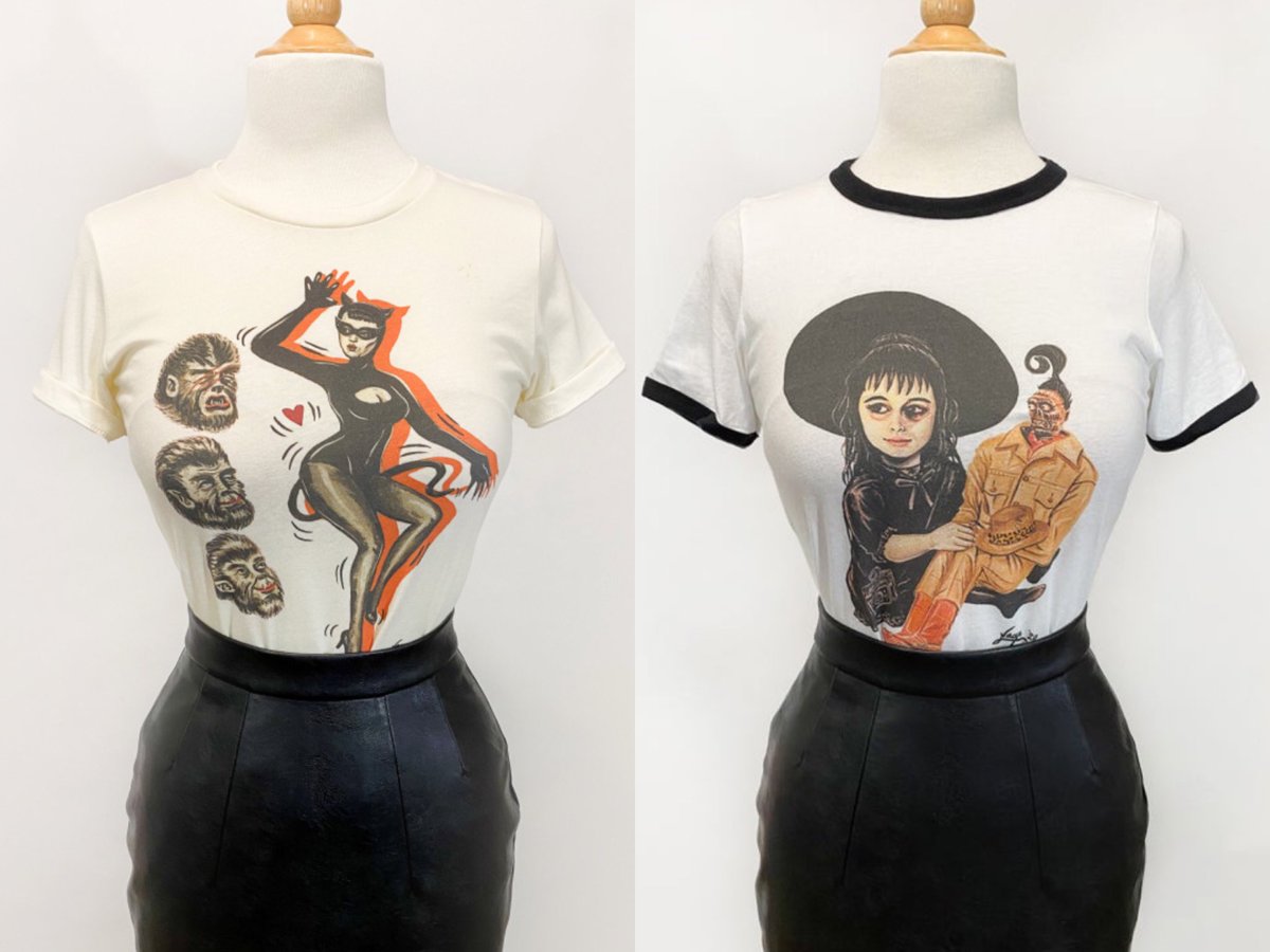 bobbysbar708's tweet photo. 少数ですが、
@mischief_made_me さんとのコラボT入荷しましたー!
S-XL
3500円送料込みになります。
ご購入ご希望の方はDM下さいませー⚡️⚡️⚡️
#mischiefmade #naoyamuga #catwoman #beatlejuice #timburton #tshirtdesign https://t.co/o4uw4kKMEi