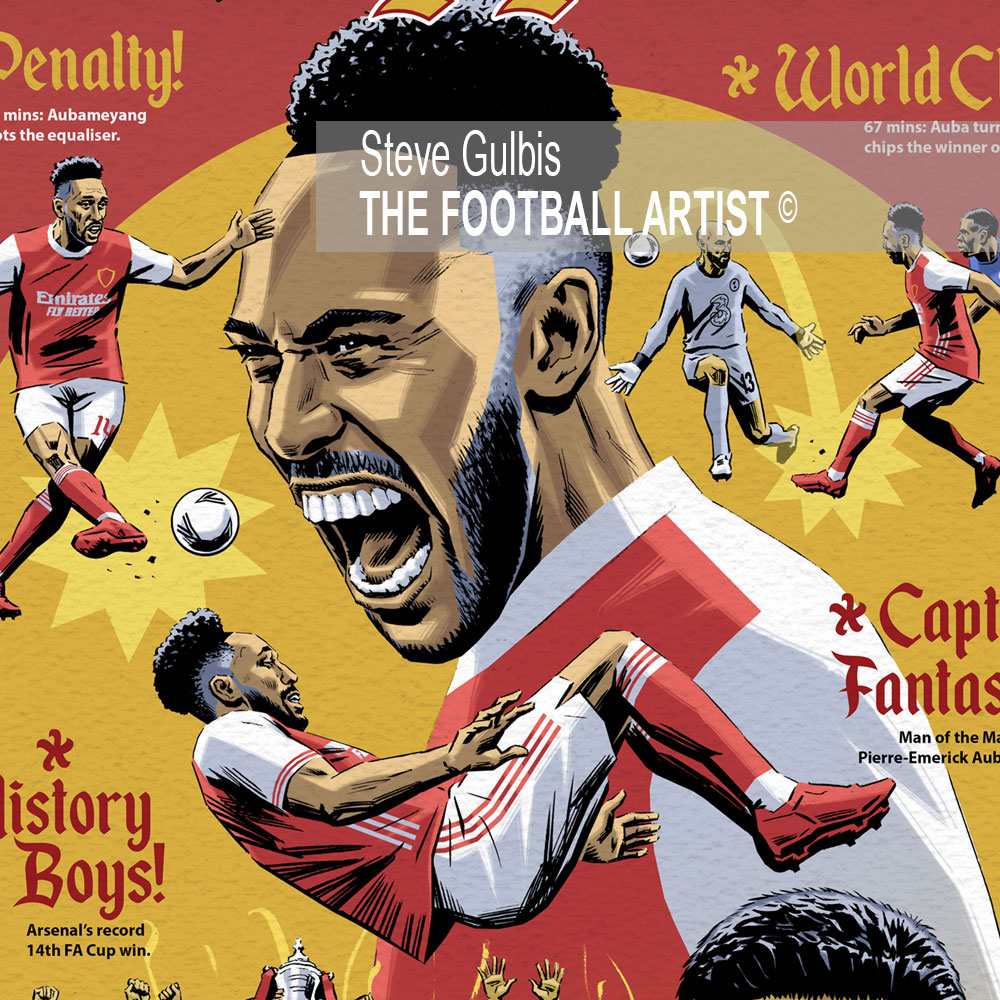 thefootyartist's tweet photo. #Gunners #alwaysforward14 New 2020 FA Cup Winners football artwork - https://t.co/sBruOpmw4h https://t.co/2dbAwX5kQs