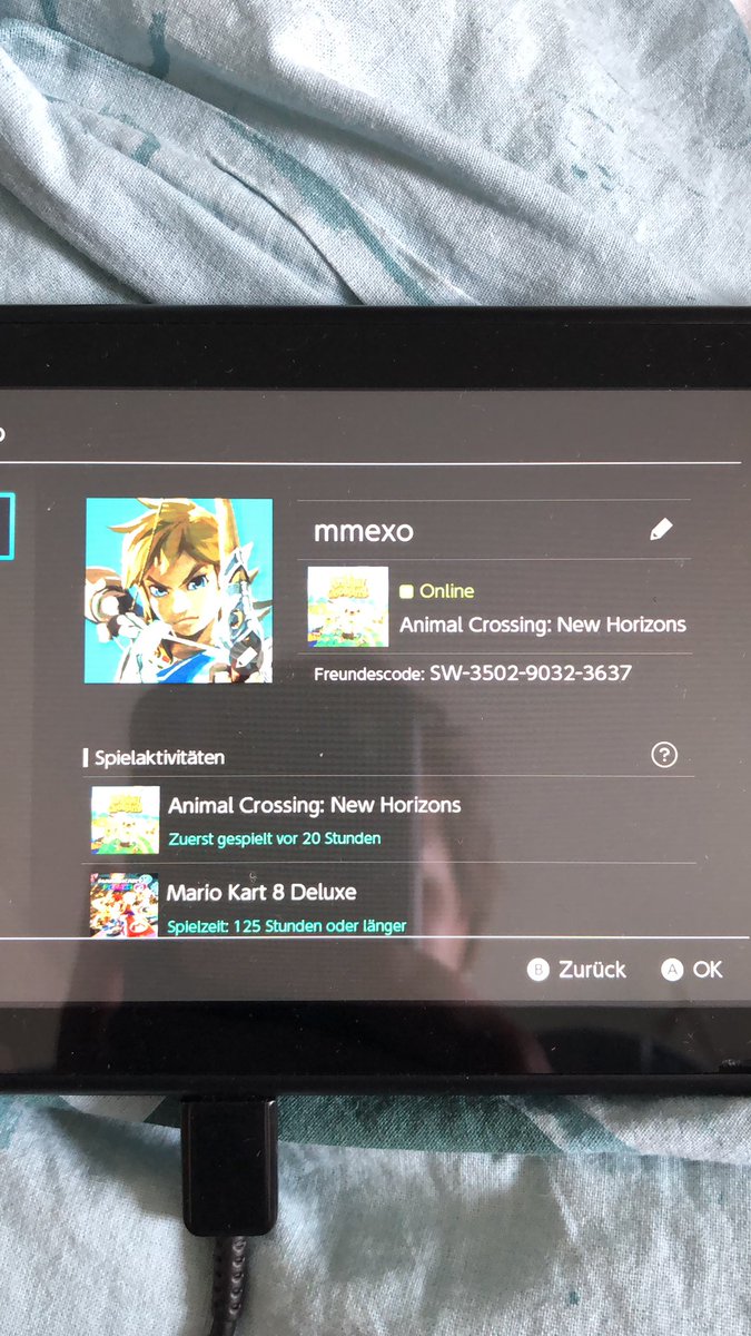 _mmexo_'s tweet image. Weis nicht, ob man das dafür braucht, aber hier ist mein Profil #nintendo #freundescode