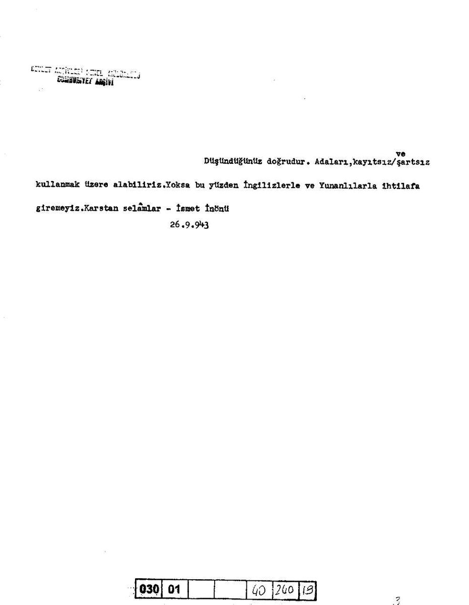 12 adanın teklif edilmesi oldukça karışık bir mesele. Sayın  @muhammetsafi'nin bugün paylaştığı vesikanın bir kopyası uzun süredir (eski adıyla) Başbakanlık Cumhuriyet Arşivi'nde kullanıma açık. Referans numarası: BCA 030.01...40/240/19.  https://twitter.com/muhammetsafi/status/1294251925915959302