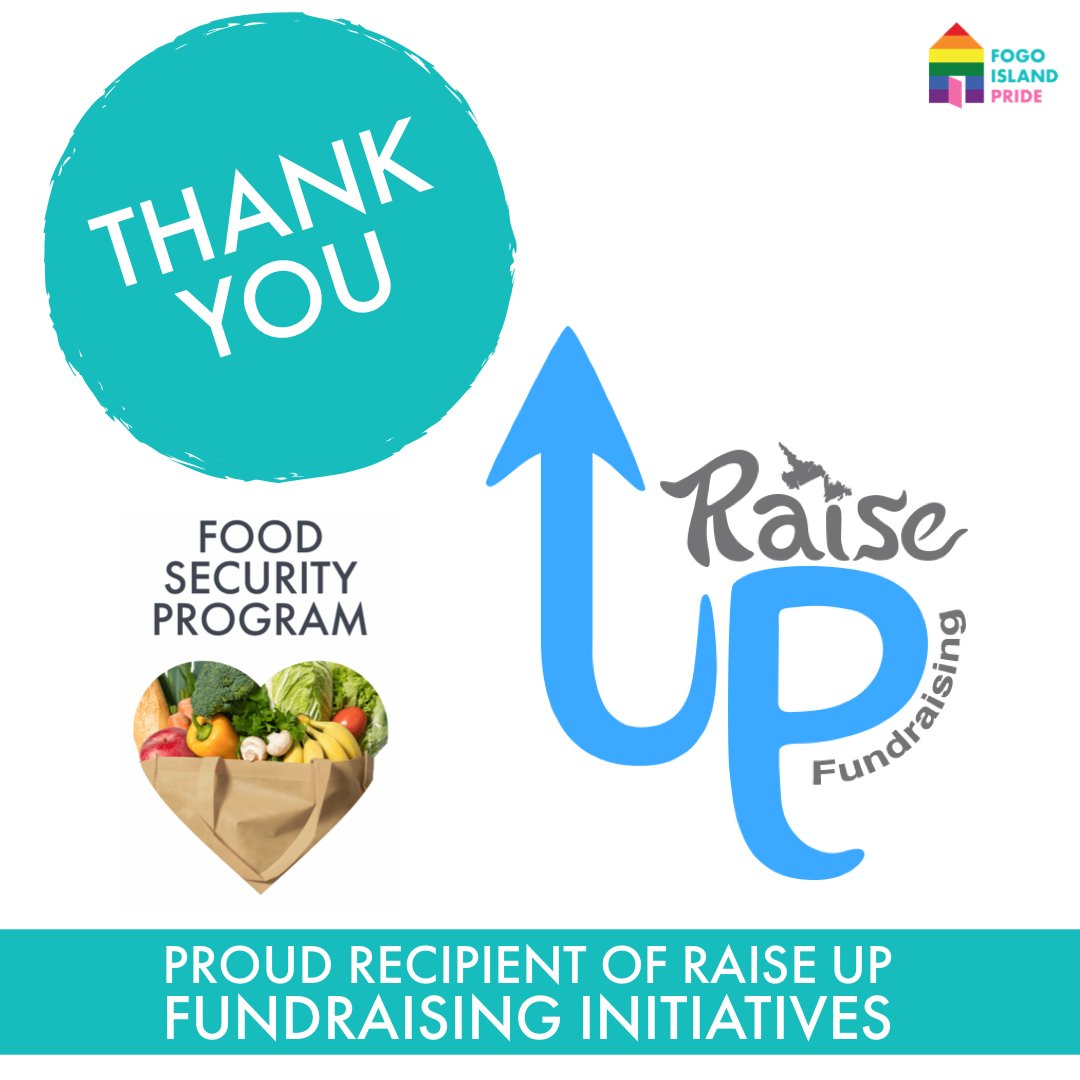 FogoIslandPride's tweet photo. We would like to shoutout Raise Up Fundraising for supporting Fogo Island Pride. This donation will be used for our Food Security Program, helping families on Fogo Island during the COVID-19 Pandemic. #raiseupfundraising #ruf #foodsecurityprogram #fogoislandpride #fogoisland https://t.co/v2wBJmU6w0