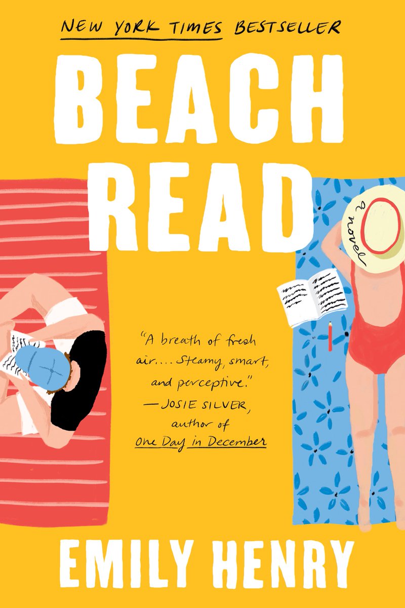 BEACH READ by  @EmilyHenryWrite is one of my top three favorite books of 2020. It's hilarious, heartfelt, and an emotional ride that will also make you swoon. Writer's block has never been so sexy! https://www.brooklinebooksmith.com/book/9781984806734