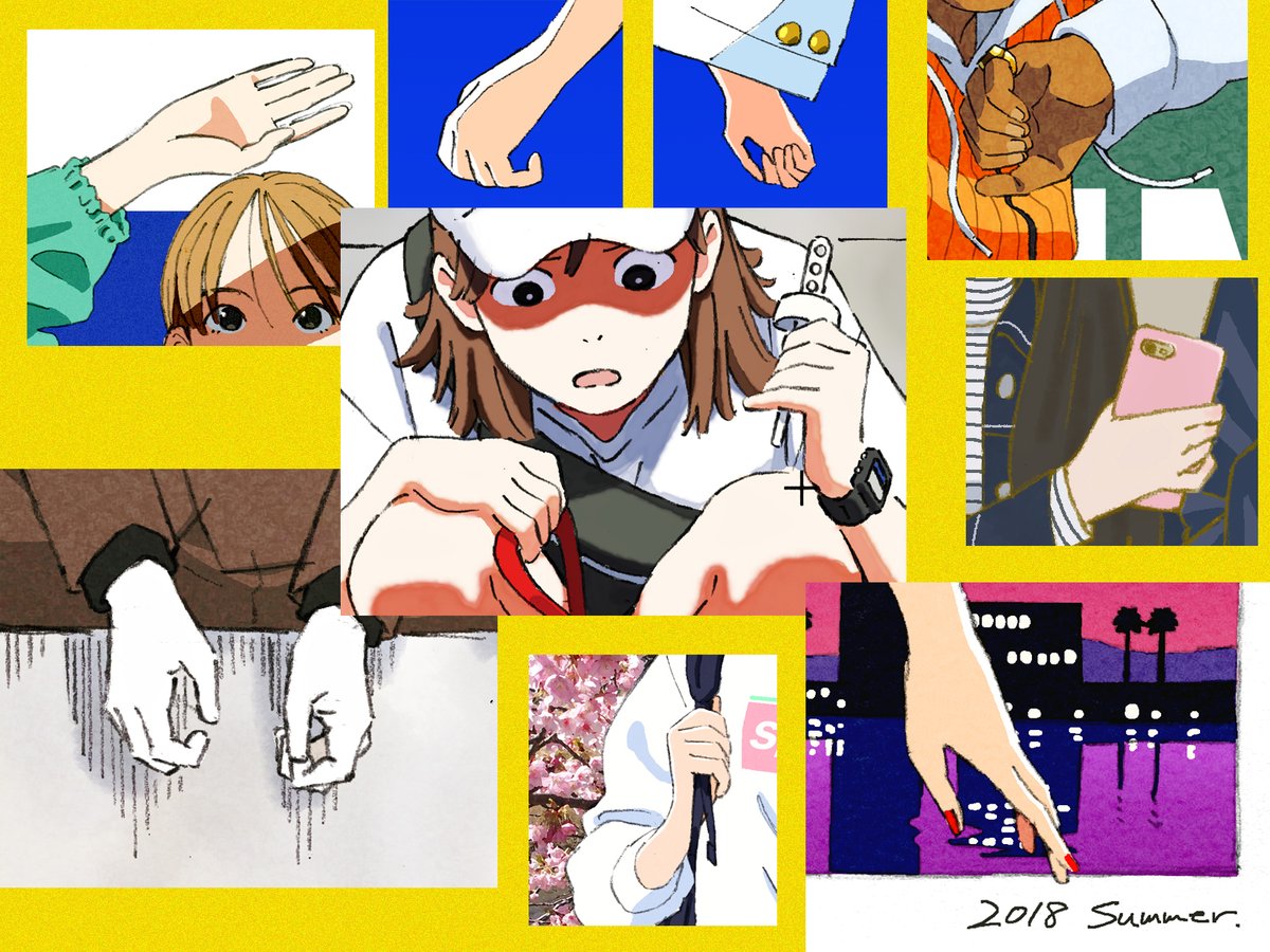 このタグを見た人は自分の絵柄の手部分を見せる よさげなタグ見つけた 描けてるか ともけーの漫画