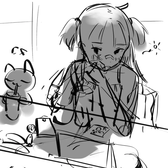 絵の書き方思い出してる 