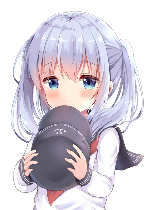 「暑いから髪を結んでみたんだが・・・そんなに見られると恥ずかしいな・・・」

ツインテ響ちゃん描きました! 