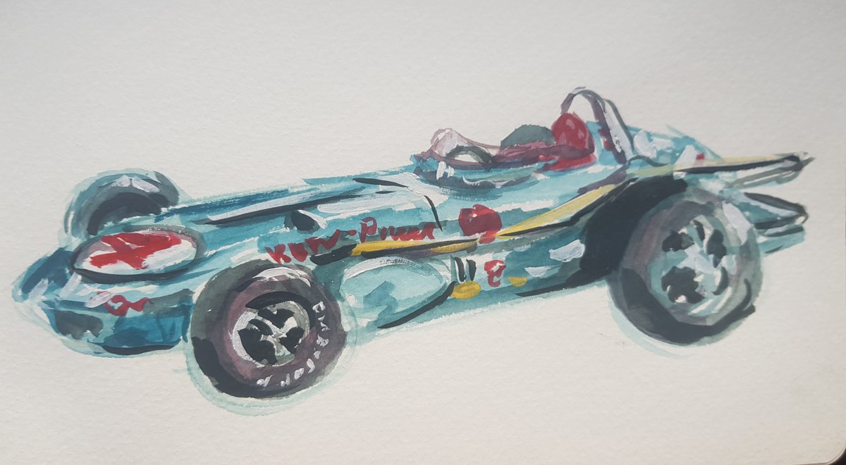 190815No ballparks on this day, instead a day at  @IMS the Indianapolis 500 motor speedway. A great museum with the beautiful cars, a ride around the track in a school bus and also got to  #KissTheBricks!  #MLB  #DiamondsOnCanvas  #AndyBrown  @JamieLittleTV  @josefnewgarden