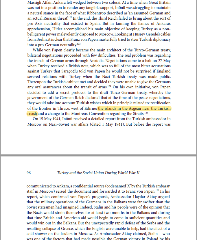 Örneğin İkinci Harp sırasında Türk diplomasisini inceliyorsunuz ve elinize Türk arşivlerinden önemli bir belge geçti. Bu konuyu Sovyet, Alman, İngiliz, Amerikan vs. gibi arşivlere girip araştırmanız gerekiyor. Bu konuyu ben geçen sene yayımlanan kitabımda inceledim.