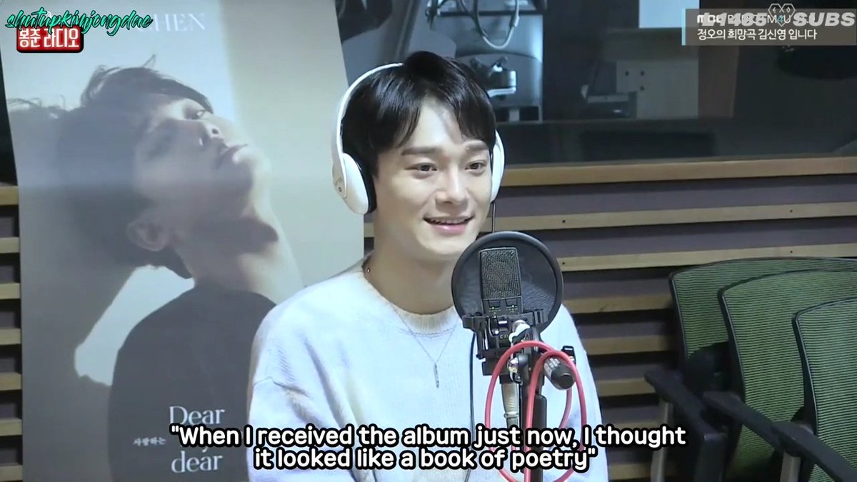 A 40 years old man who never liked celebrities fell for Chen, and even bought his album 