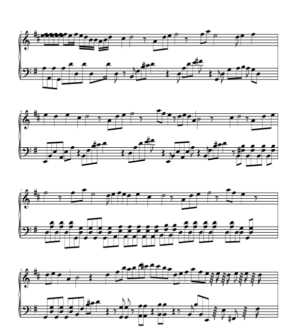 Rento 鋼鉄ノ鳥の楽譜 気が向いたら 鋼鉄ノ鳥 二枚目