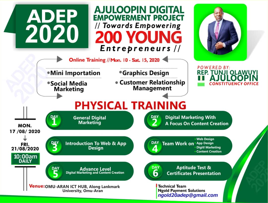 KAAD68's tweet photo. Have you heard of the amazing things Rep Ajuloopin his doing in his constituency. Empowering 200 youths at a go..
This is special, never have this happened in kwara south.
#ajuloisworking
#Ajuloisworking
#kwara
#kwarasouth https://t.co/eXa6XcK6B9