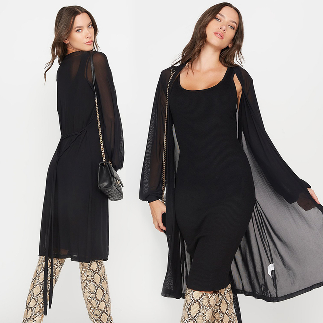 layer it up ⚡🖤
🔍 "Mesh Belted Open Front Longline Cardigan"
#charlotterusse