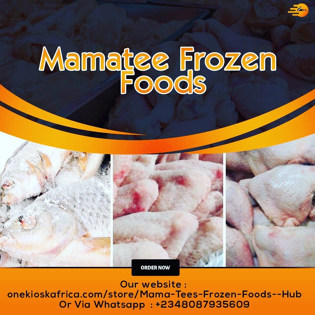 onekioskafrica's tweet photo. You can always order for your frozen food via our channel and get it delivered to your door step. Visit https://t.co/QGcTPEkjJ8 or WhatsApp us +2348087935609 now
#shopforyou
#marketlist
#freshproduce
#delivery
#staysafe
#mamatee
#onekioskafrica
#weekendspecial
#COVID19 https://t.co/SMldgoxTNk