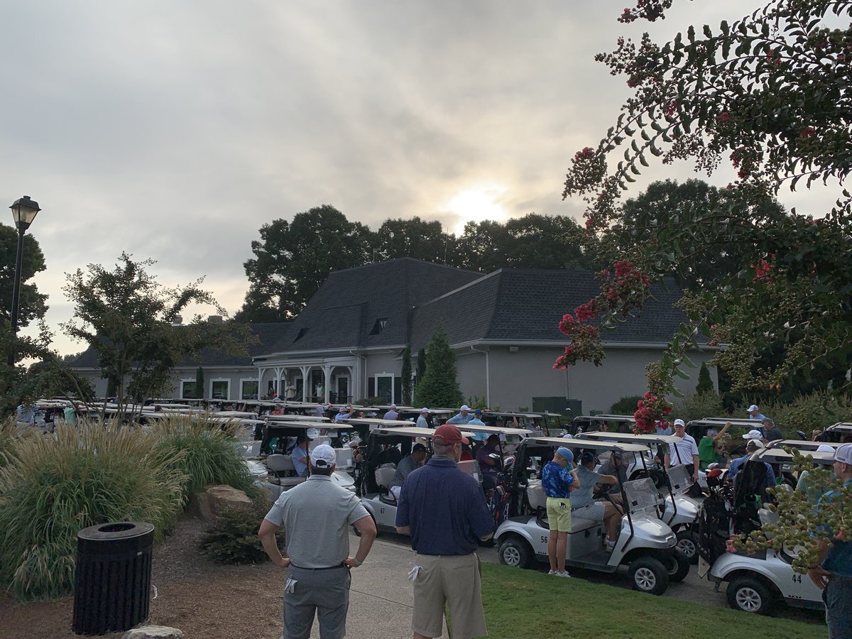 Beautiful morning for some golf. 
Thank you <a href="/bufordathletics/">Buford Athletics</a>, all parents, and coaches for your support with the 2020 Buford Open!