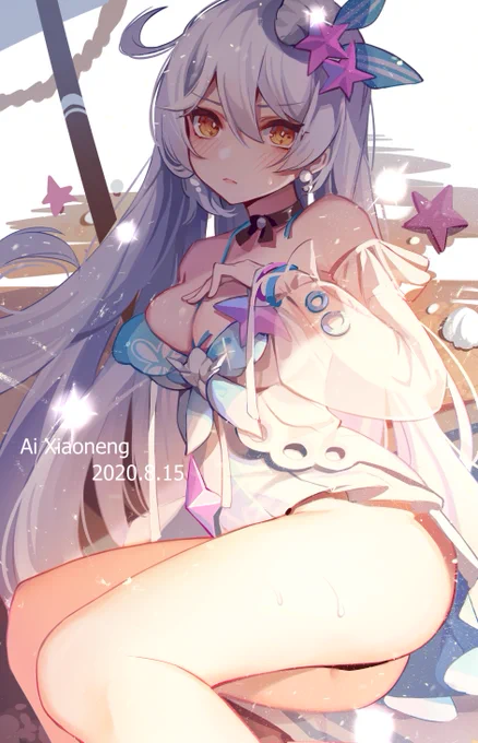 泉の精霊は水が出てるぞ!#崩坏3rd #HonkaiImpact3rd #キアナ・カスラナ #琪亚娜 